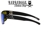 GATORZ - Delta Matte Black with Brown Polarized Lens w/ Green Mirror